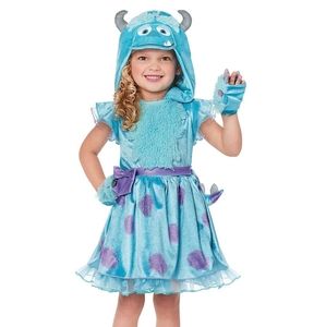Pixar Monster's Inc. Sulley Costume Toddler Girls 18-24 months